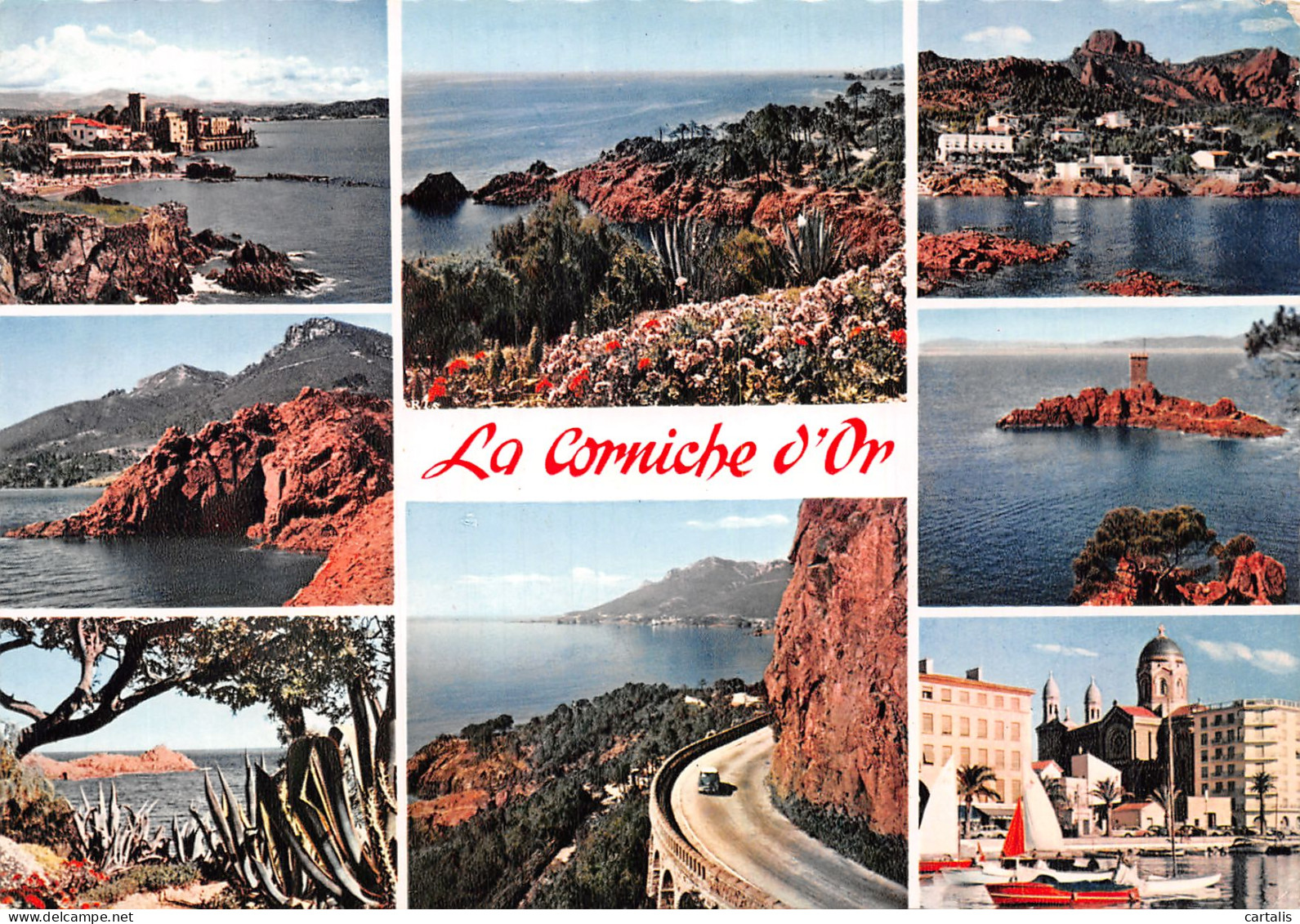 83-LA CORNICHE D OR-N°4218-D/0037 - Other & Unclassified