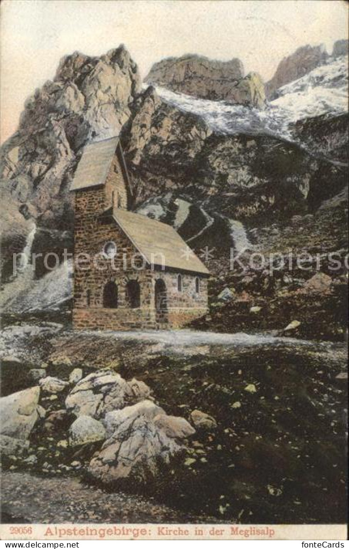 11676866 Meglisalp Altmann Saentis Kirche Alpsteingebirge Altmann Saentis - Sonstige & Ohne Zuordnung