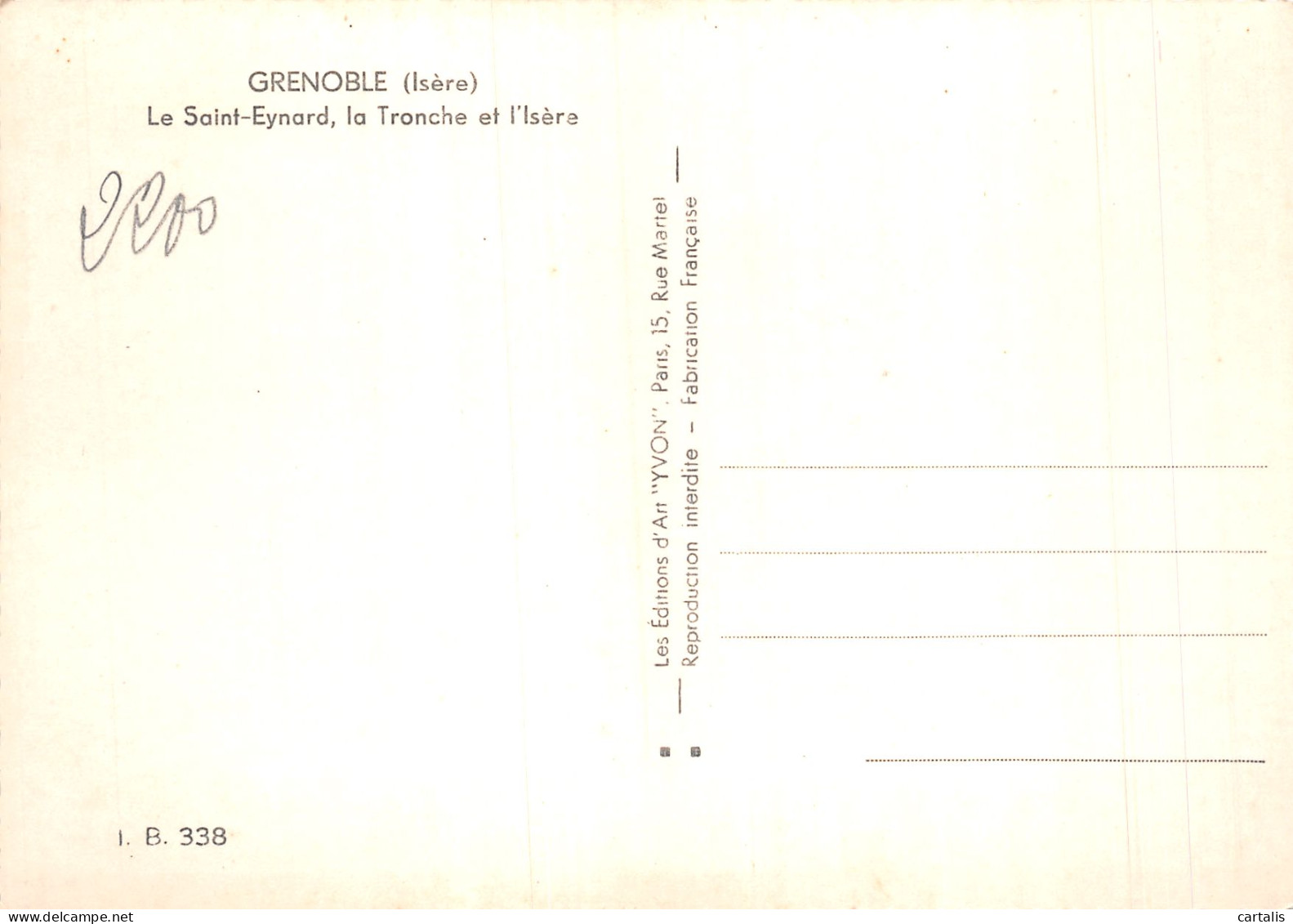 38-GRENOBLE-N°4218-C/0059 - Grenoble