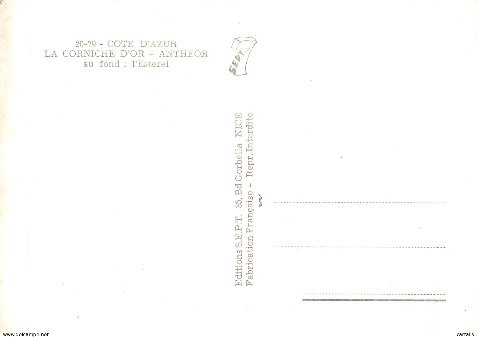 83-ANTHEOR-N°4218-C/0033 - Antheor