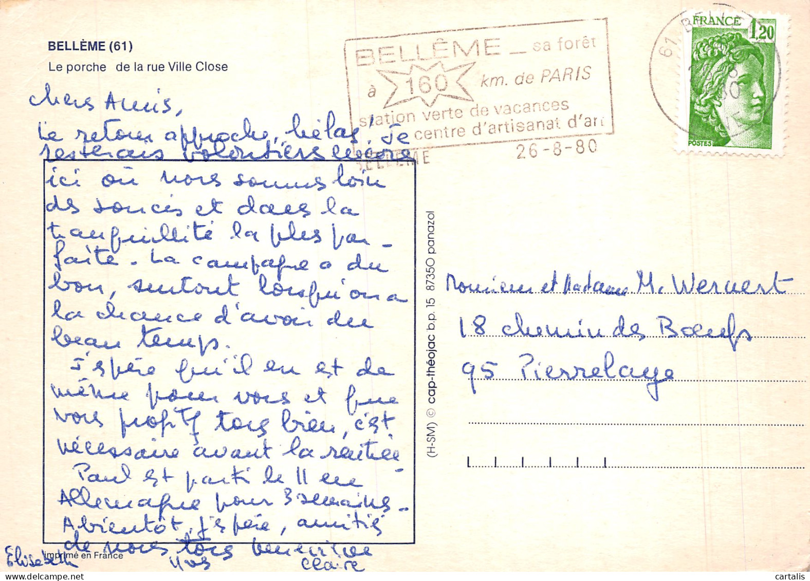 61-BELLEME-N°4218-B/0181 - Other & Unclassified