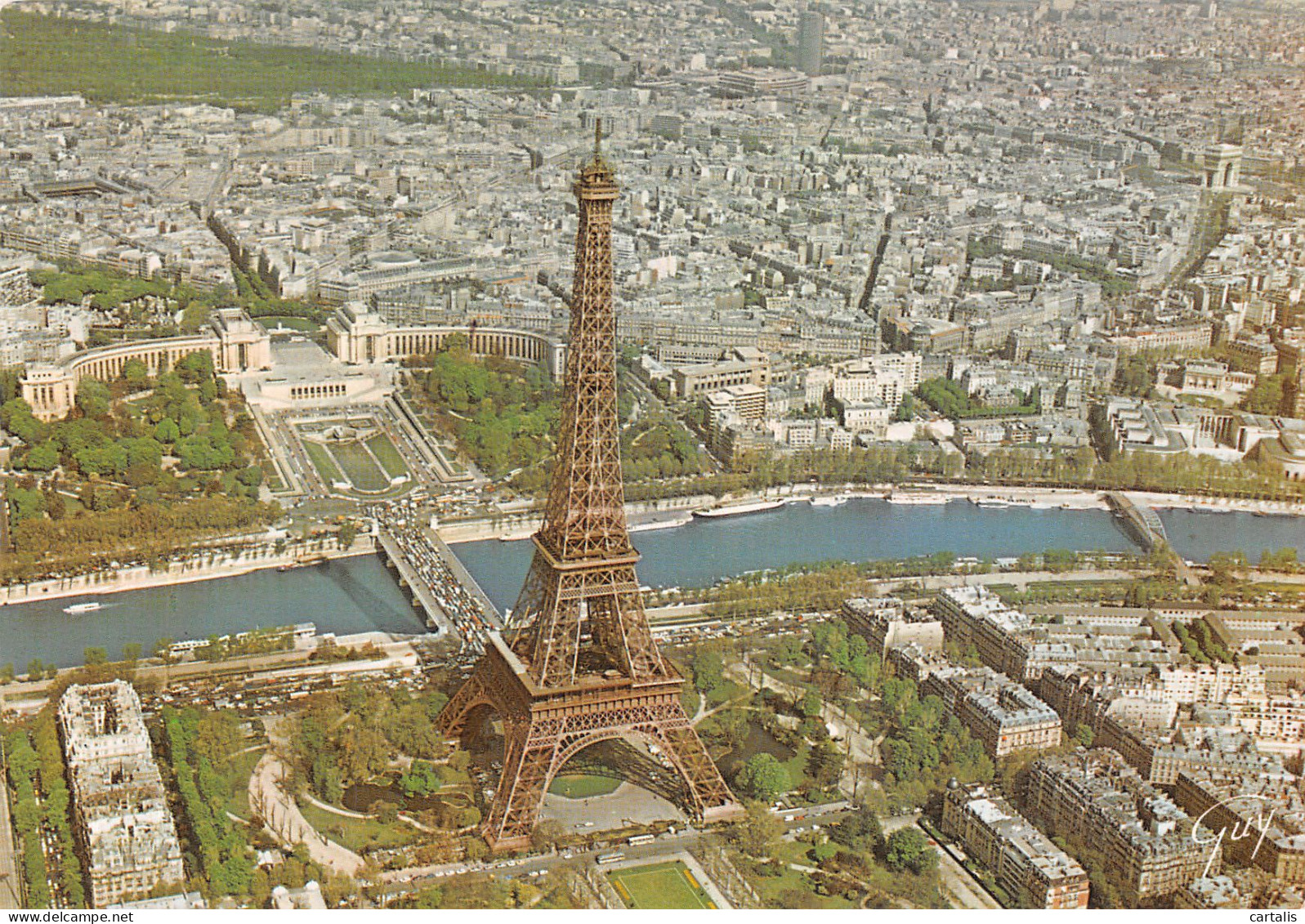 75-PARIS LA TOUR EIFFEL-N°4218-B/0115 - Tour Eiffel