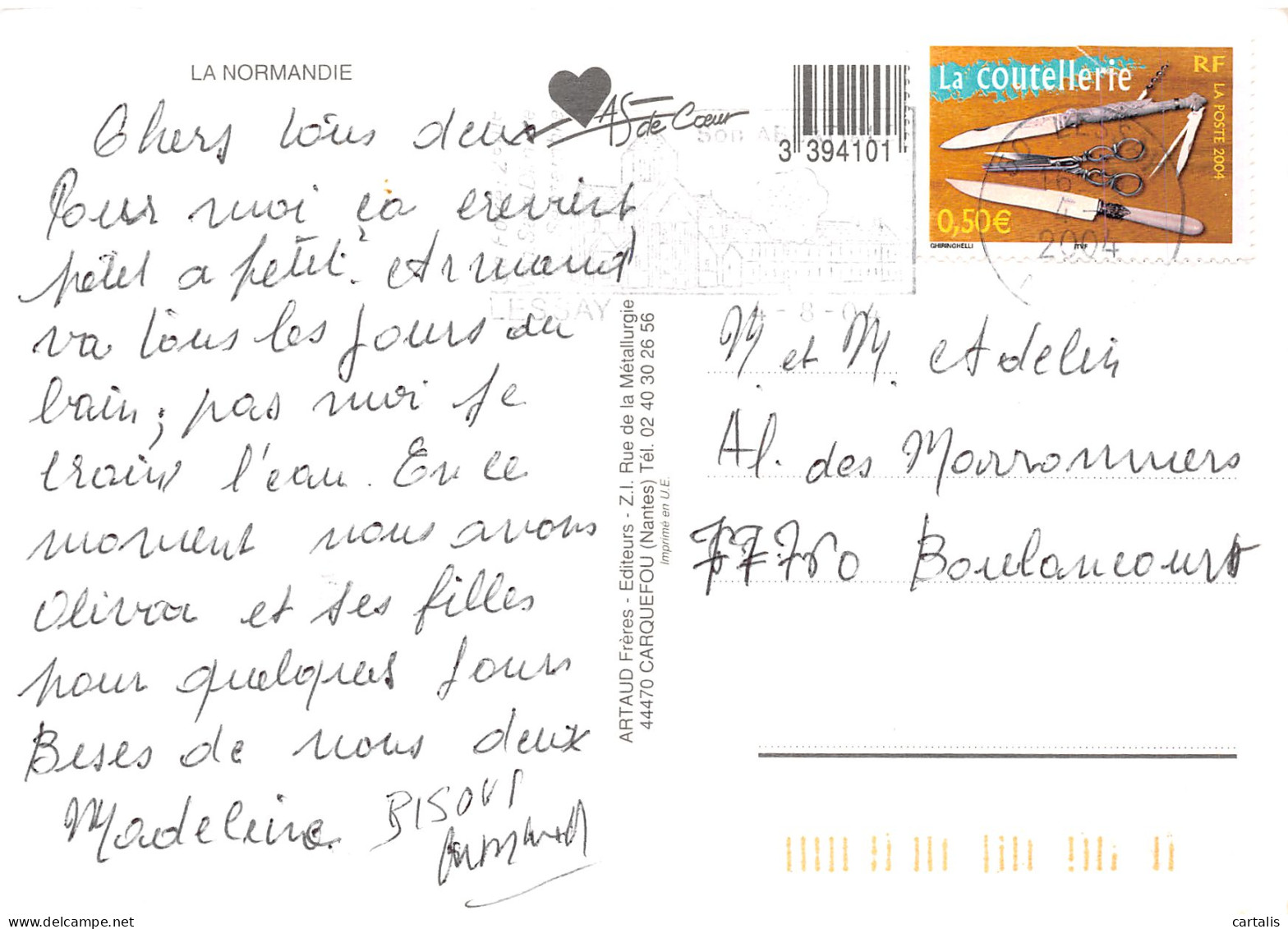 50-LA NORMANDIE FOLKLORE-N°4218-B/0031 - Other & Unclassified