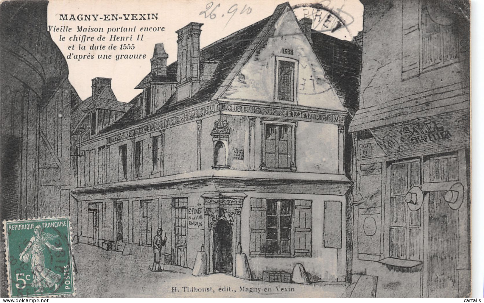 95-MAGNY EN VEXIN-N°4219-A/0181 - Magny En Vexin