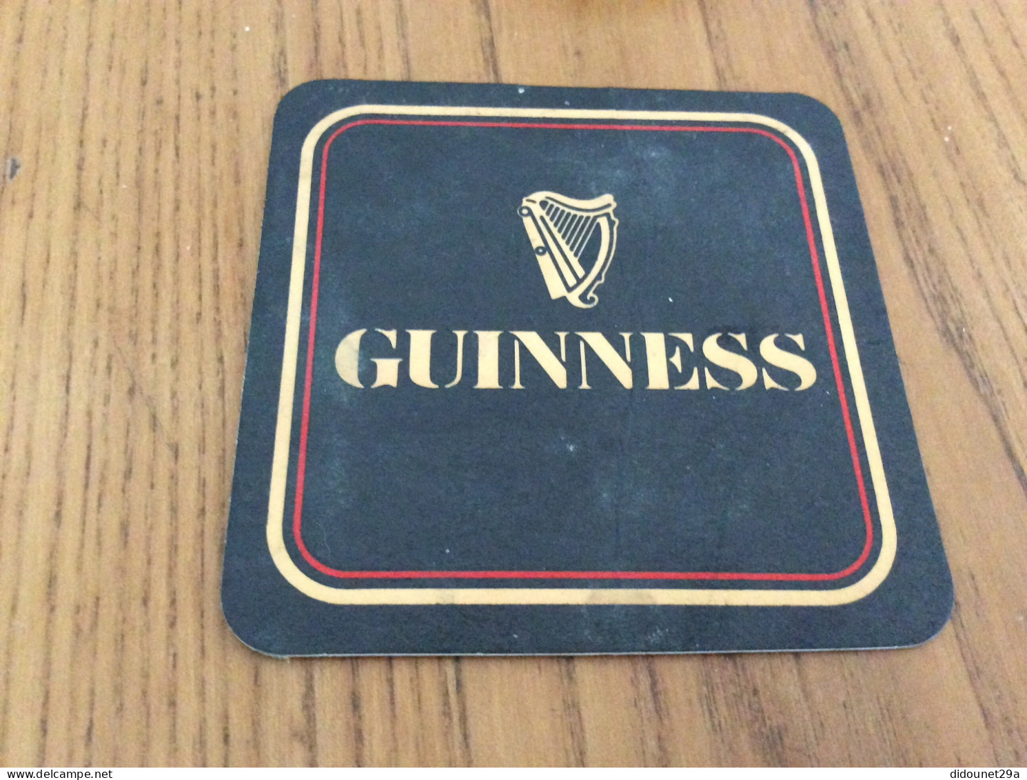 Sous-bock "GUINNESS" Bords Noirs (double Face Identique) - Beer Mats