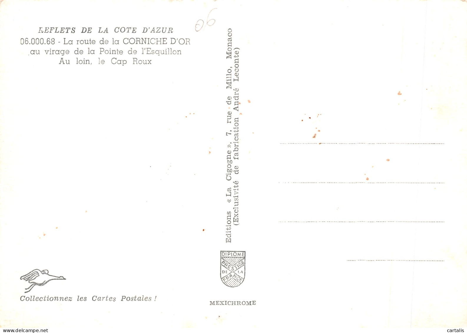 83-LA CORNICHE D OR-N°4218-D/0367 - Other & Unclassified