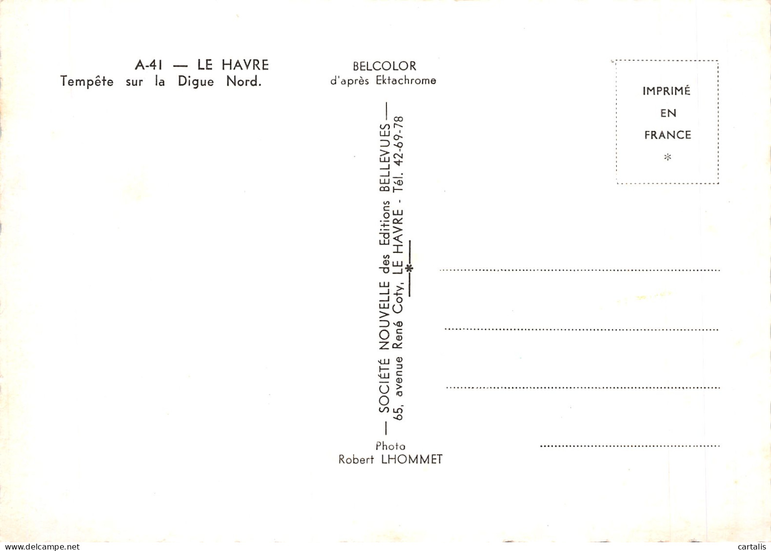 76-LE HAVRE-N°4218-D/0297 - Unclassified