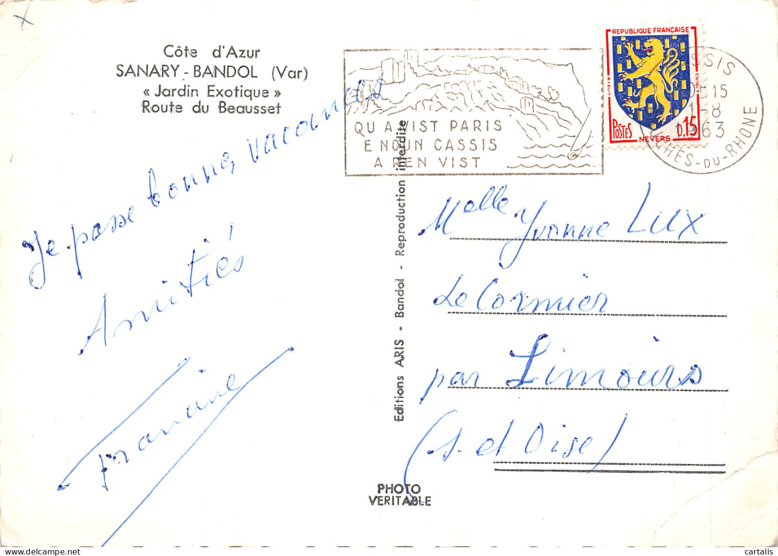 83-SANARY BANDOL-N°4218-D/0279 - Sanary-sur-Mer