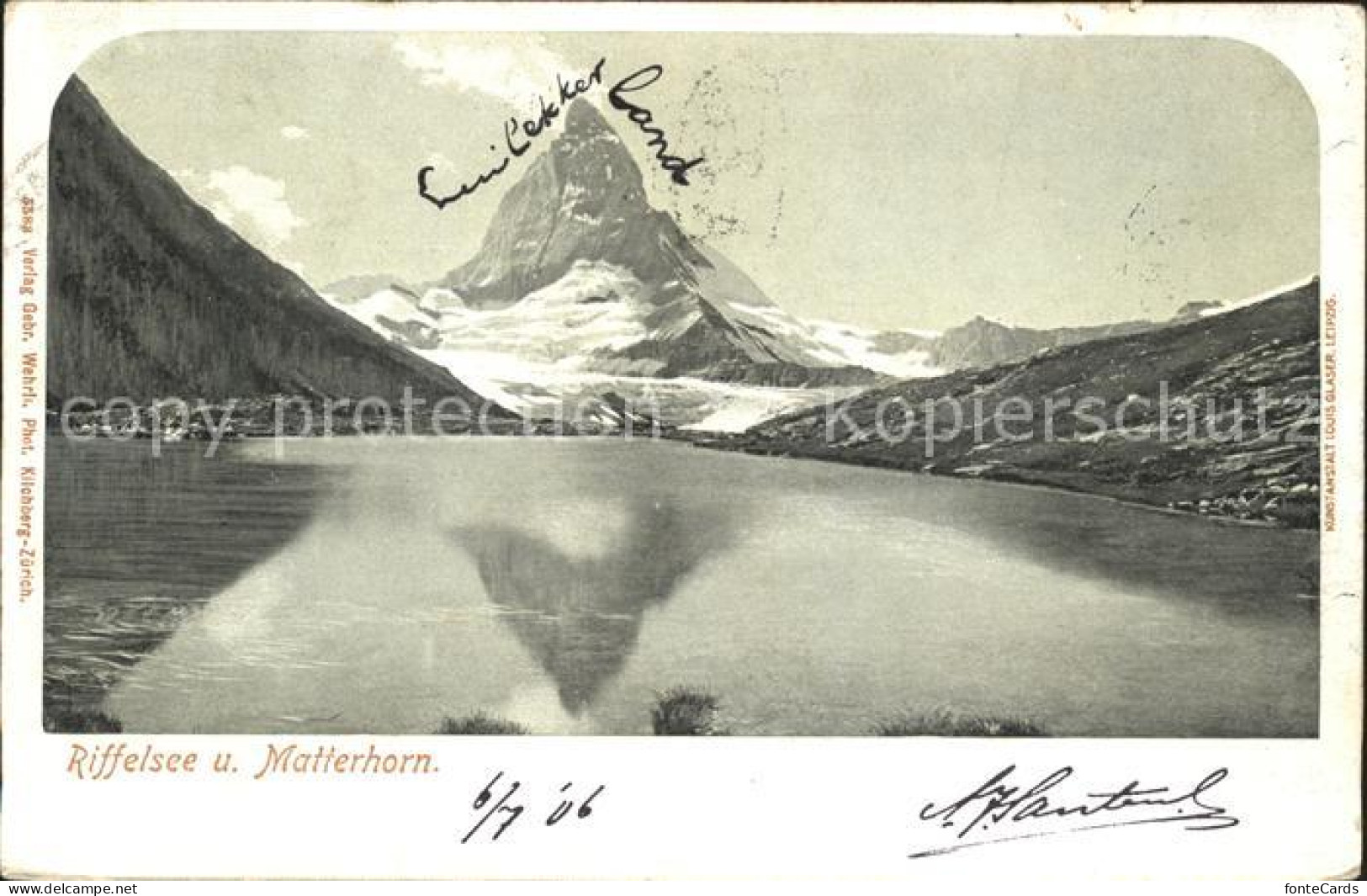 11675706 Matterhorn VS Riffelsee Matterhorn VS - Sonstige & Ohne Zuordnung