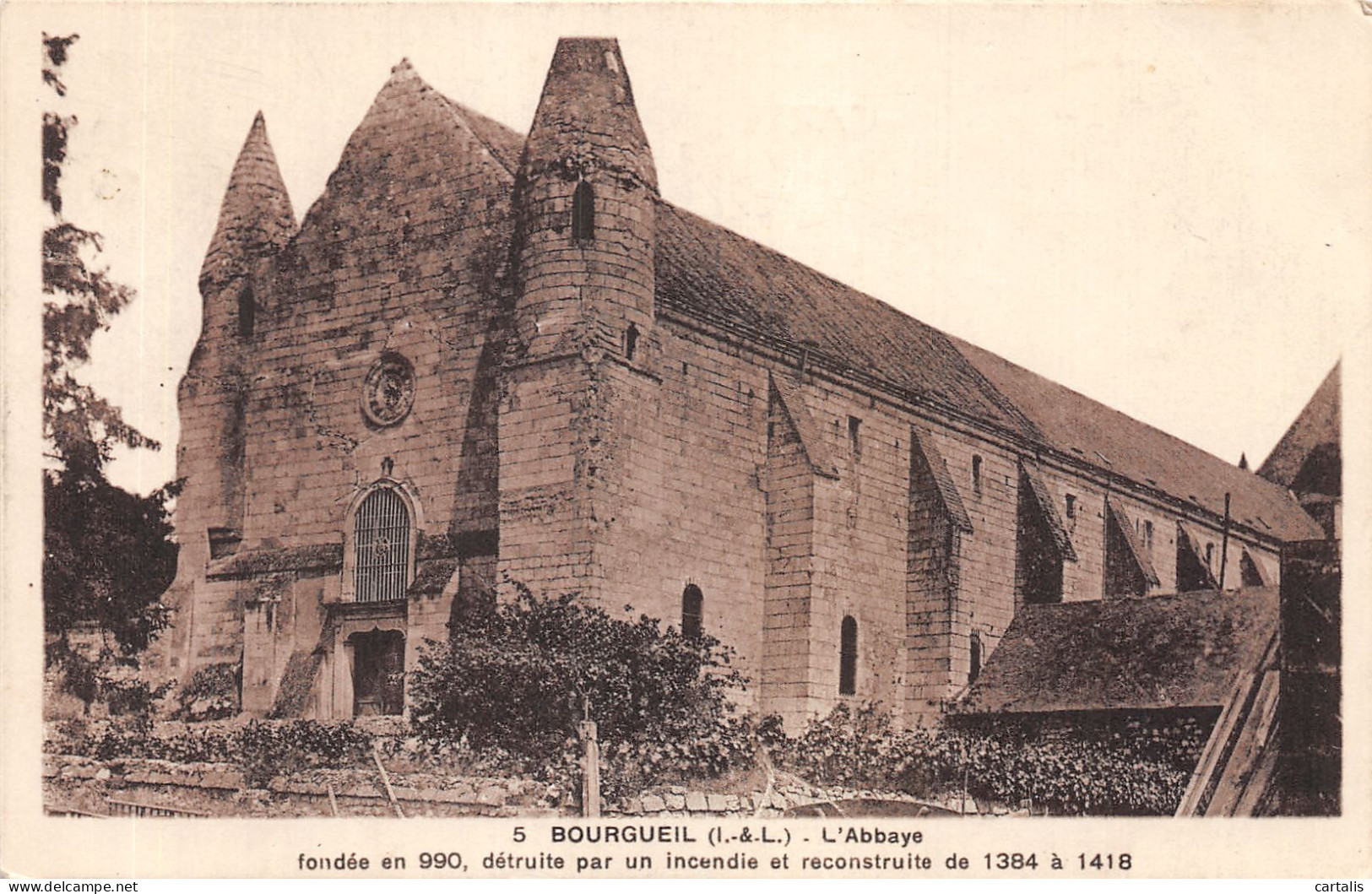 37-BOURGUEIL-N°4219-F/0275 - Other & Unclassified