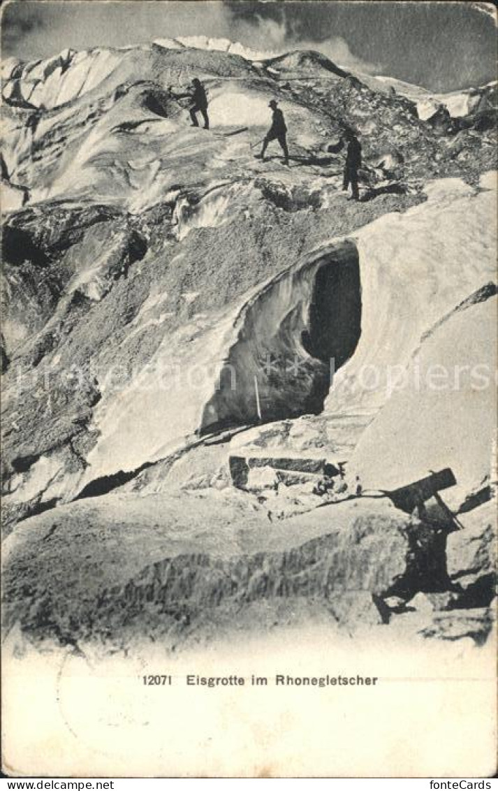 11675667 Rhonegletscher Glacier Du Rhone Eisgrotte Rhone Rhone - Andere & Zonder Classificatie