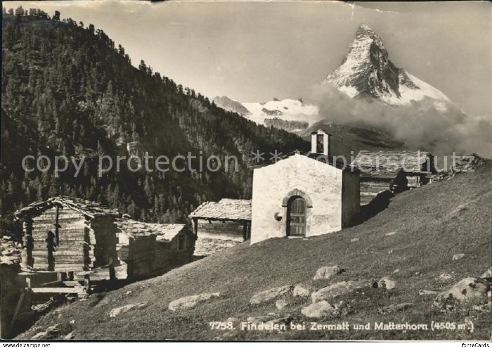 11675457 Findelen VS Zermatt Matterhorn Findeln Findelen - Autres & Non Classés