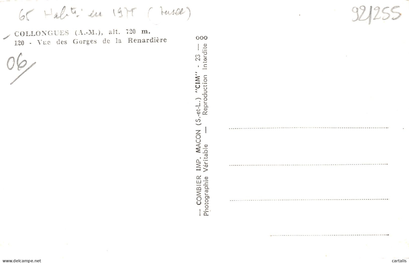 06-COLLONGUES-N°4219-G/0305 - Other & Unclassified