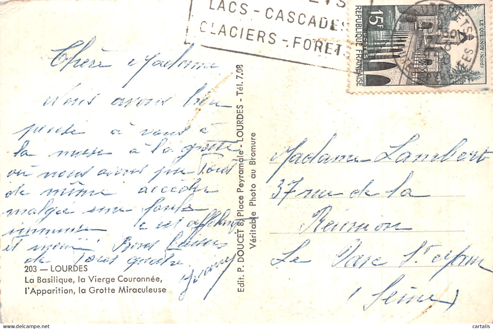 65-LOURDES-N°4219-G/0197 - Lourdes