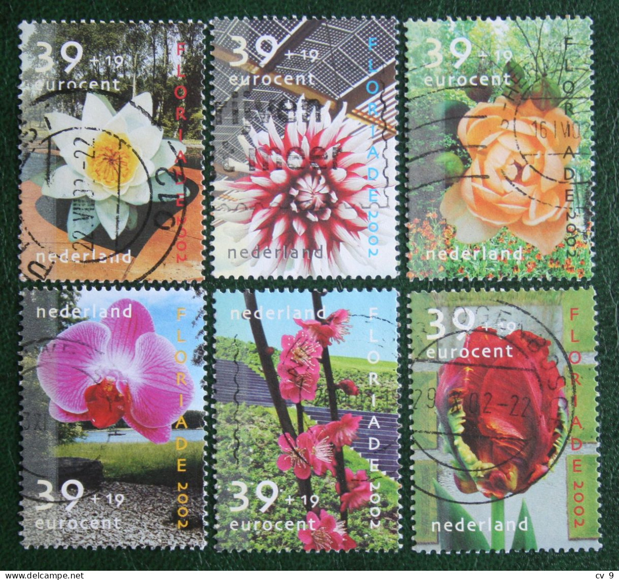 Zomerzegels Complete Set NVPH 2077-2082 (Mi 1994-1999); 2002 Gestempeld / Used NEDERLAND / NIEDERLANDE / NETHERLANDS - Used Stamps