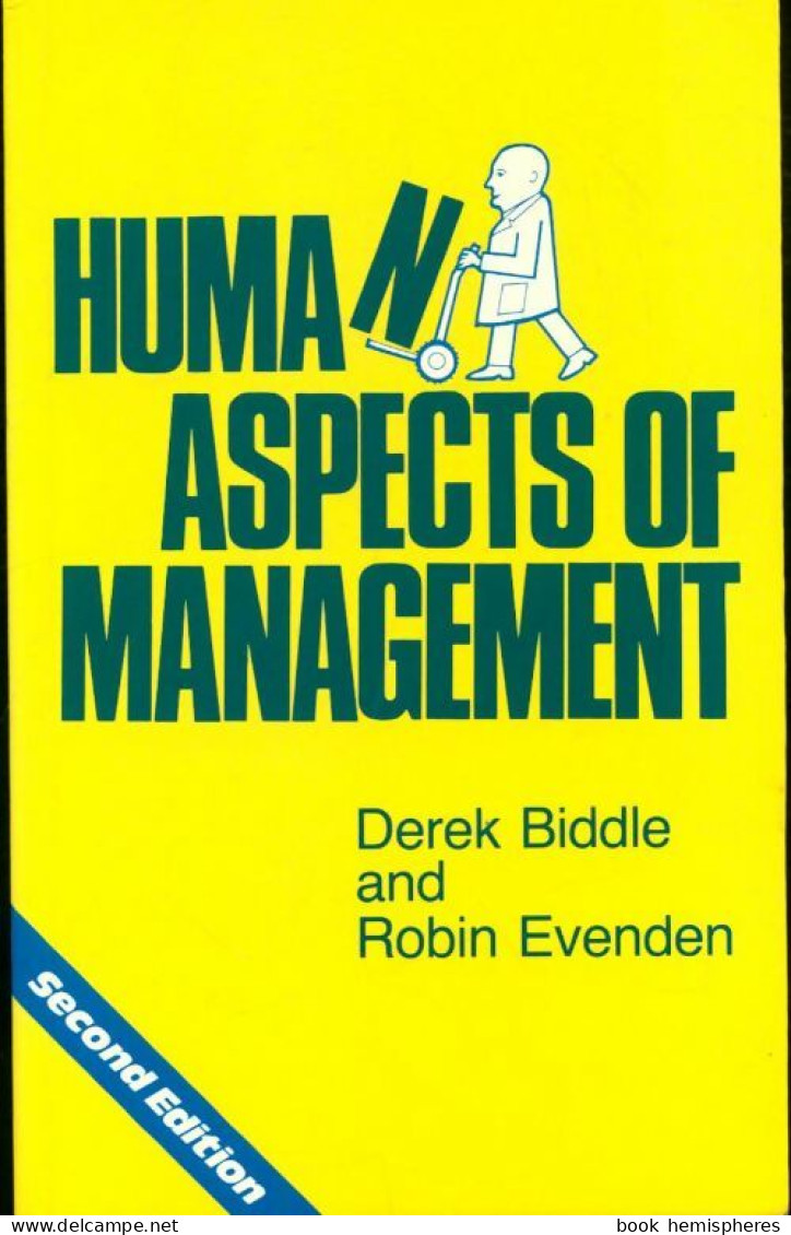 Human Aspects Of Management (1990) De Derek Biddle - Economie