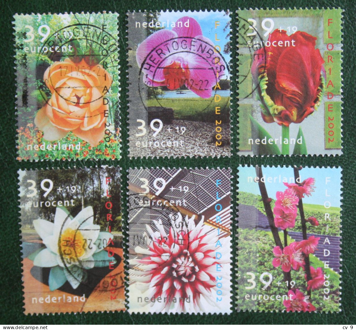 Zomerzegels Complete Set NVPH 2077-2082 (Mi 1994-1999); 2002 Gestempeld / Used NEDERLAND / NIEDERLANDE / NETHERLANDS - Used Stamps