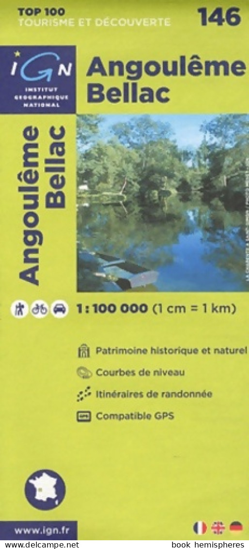 TOP100146 ANGOULEME/BELLAC 1/100. 000 (2011) De Collectif - Giochi Di Società