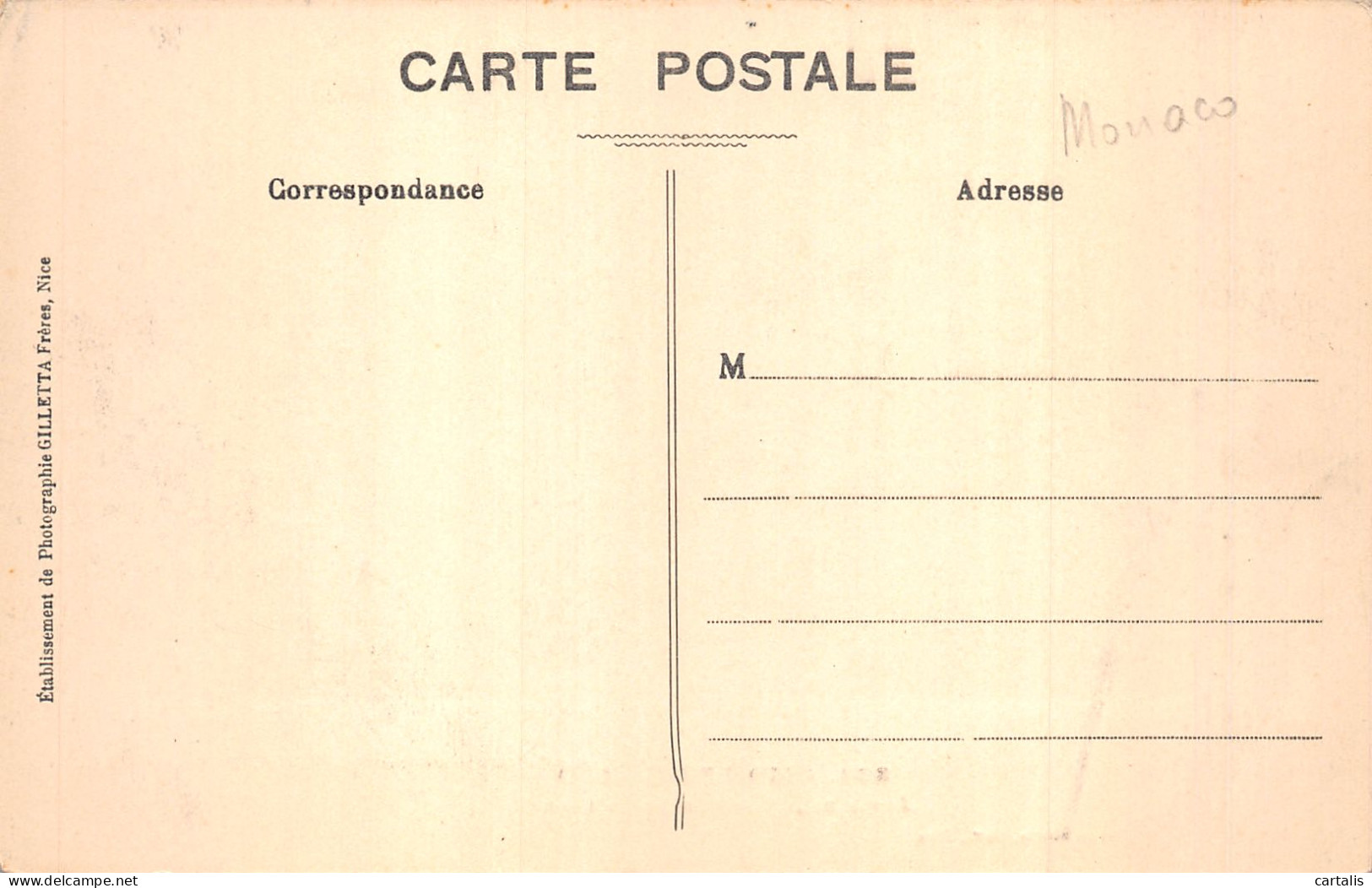 06-MONACO-N°4220-C/0127 - Andere & Zonder Classificatie