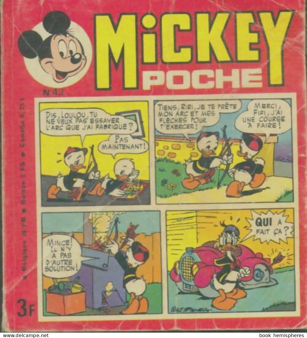 Mickey Poche N°43 (1977) De Collectif - Autre Magazines