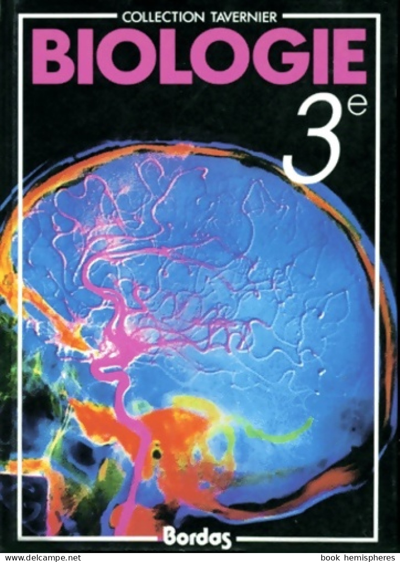 Biologie 3e (1993) De Collectif - 12-18 Jaar