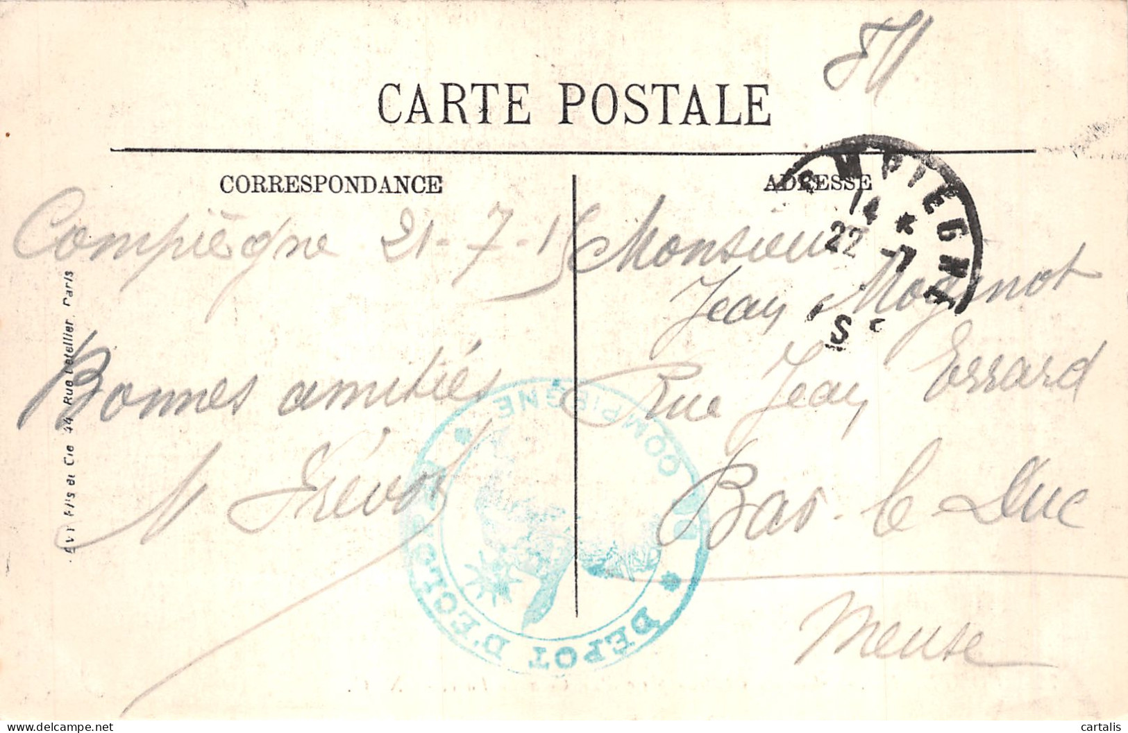 60-COMPIEGNE-N°4220-E/0179 - Compiegne