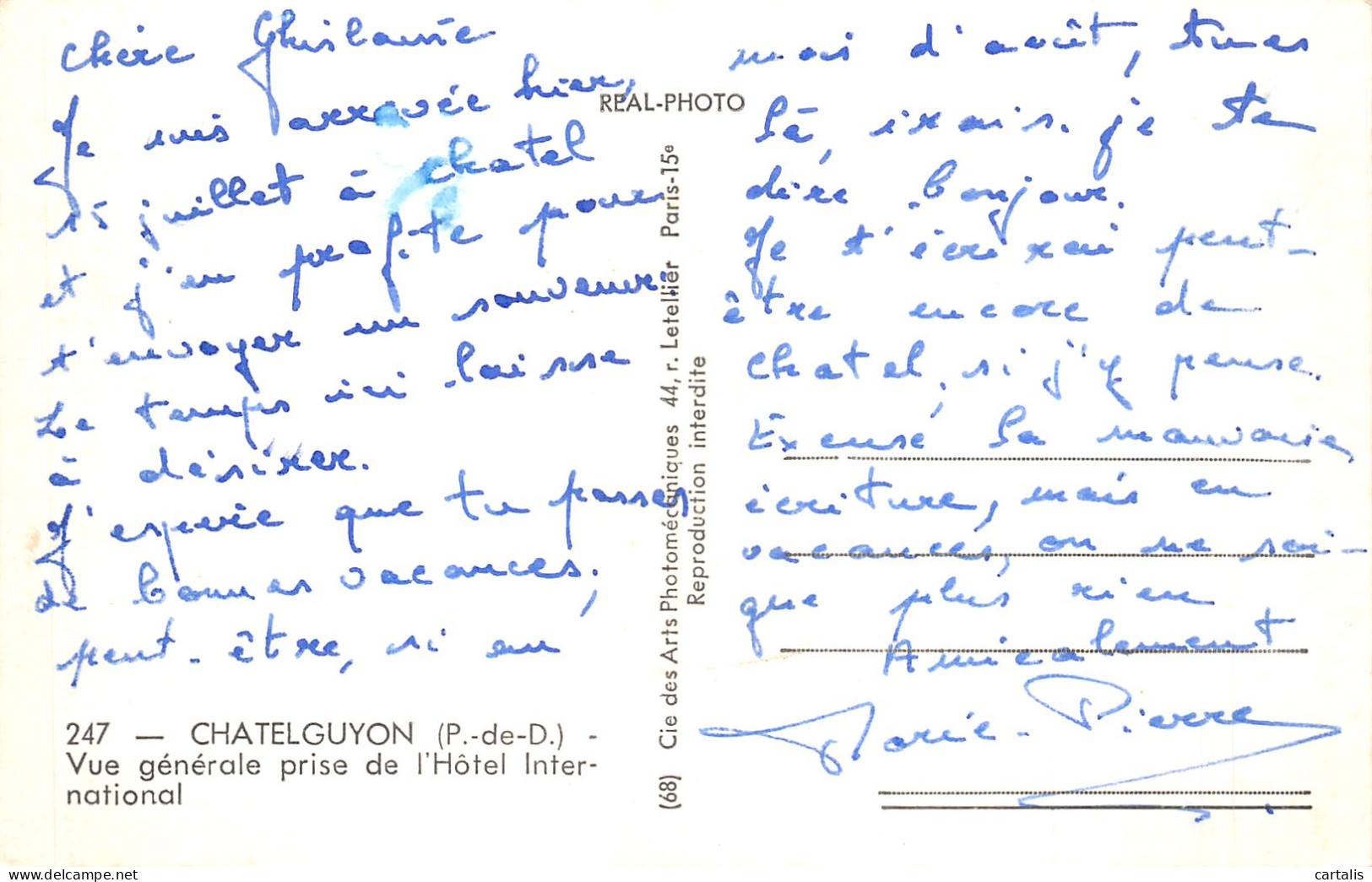 63-CHATELGUYON-N°4220-E/0125 - Other & Unclassified