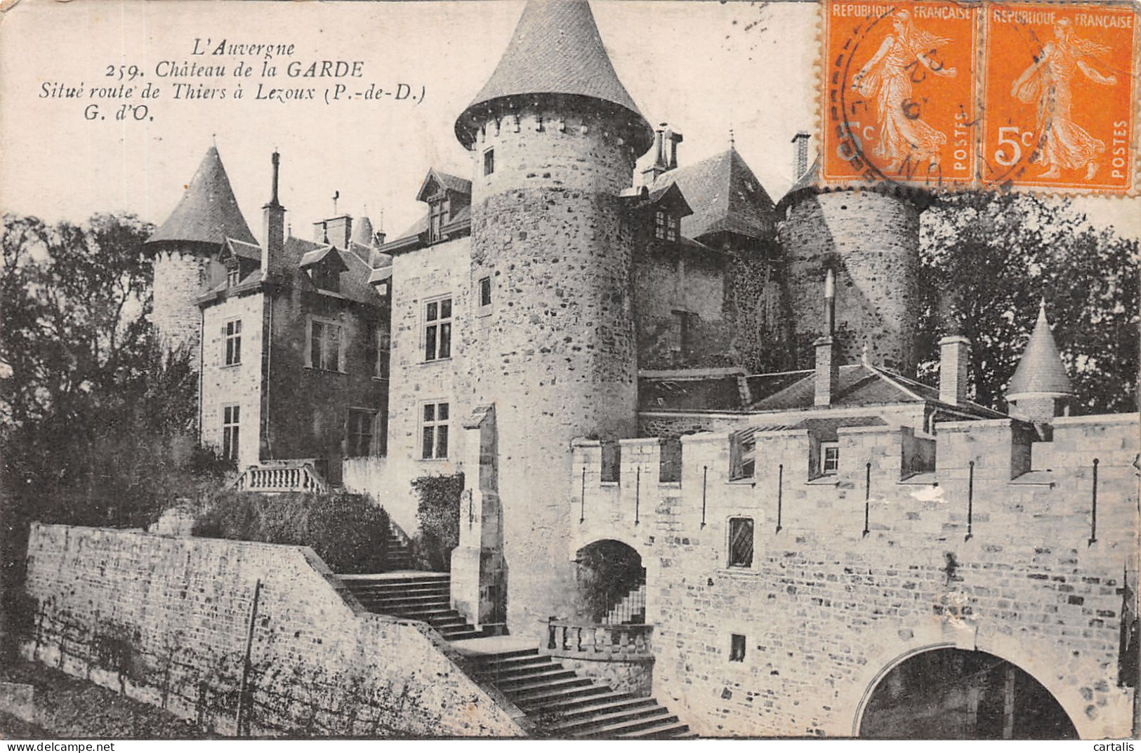 13-LE PUY SAINTE REPARADE CHATEAU DE LA GARDE-N°4220-D/0381 - Andere & Zonder Classificatie