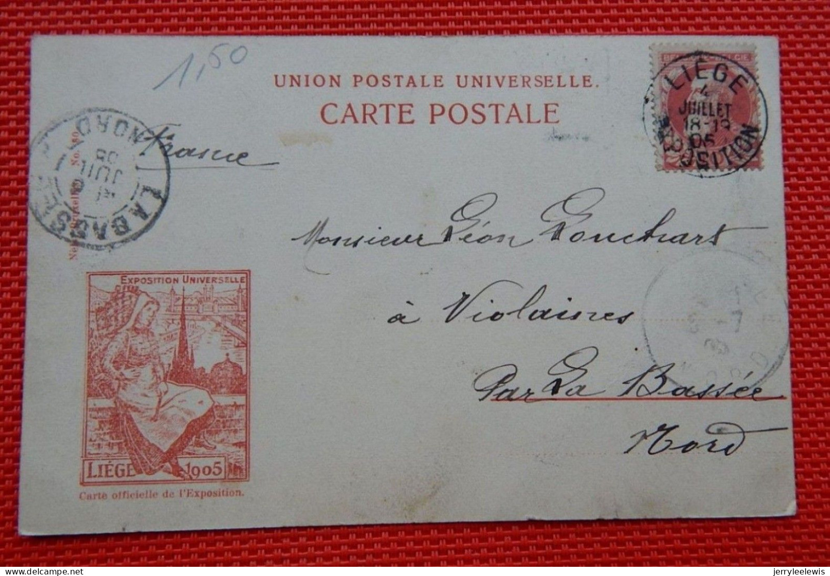 LIEGE  - EXPOSITION 1905 -  Palais Du Canada - Liege