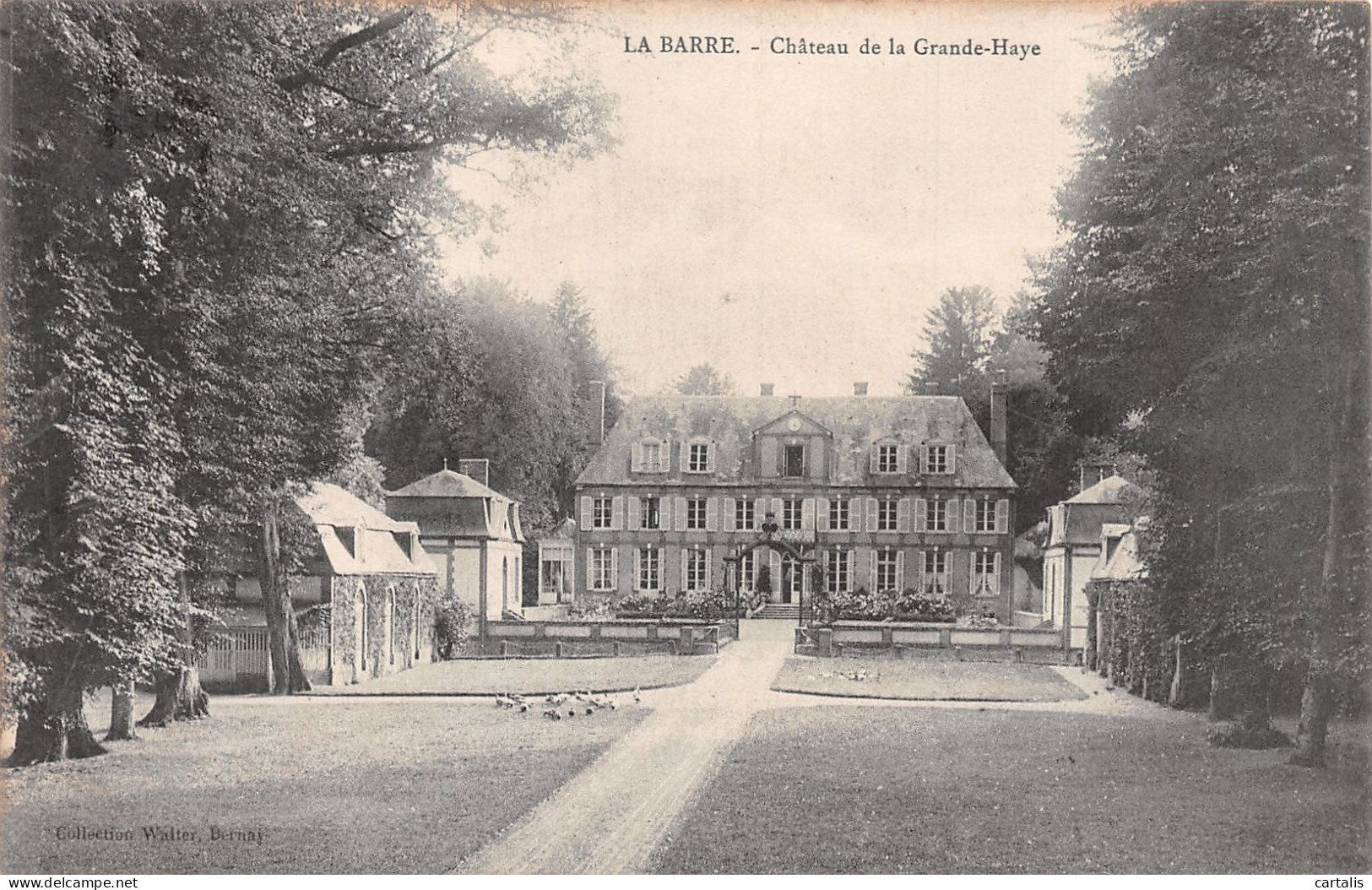 27-LA BARRE CHATEAU DE LA GRANDE HAYE-N°4221-F/0069 - Other & Unclassified