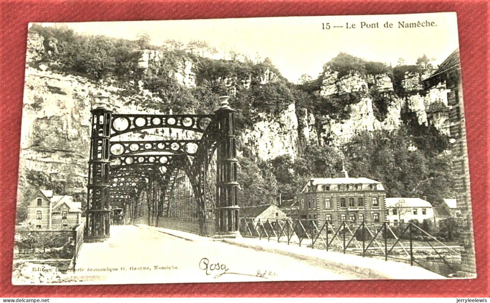 NAMECHE   -   Le Pont    -  1905  - - Andenne