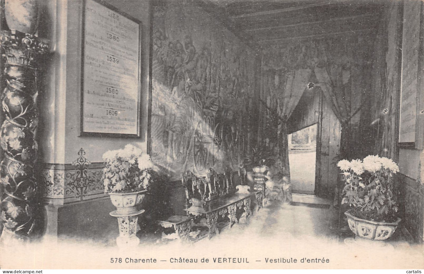 16-VERTEUIL SUR CHARENTE CHATEAU DE VERTEUIL -N°4221-E/0367 - Autres & Non Classés