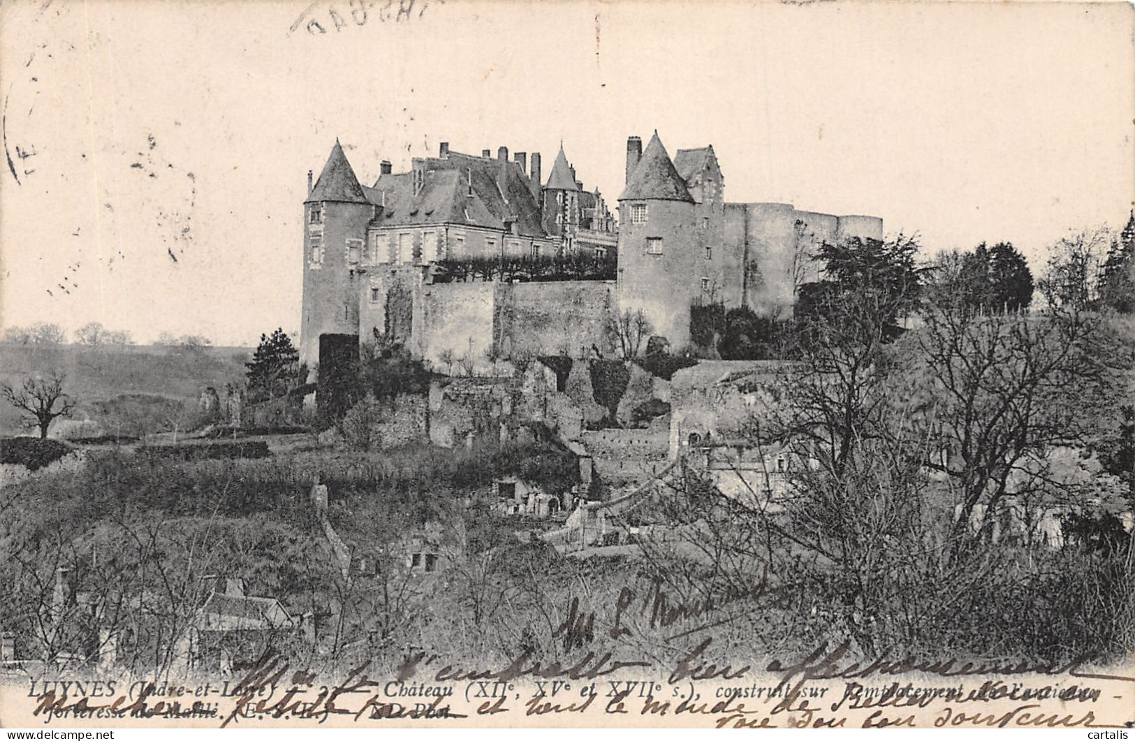 37-LUYNES LE CHATEAU-N°4221-E/0165 - Luynes