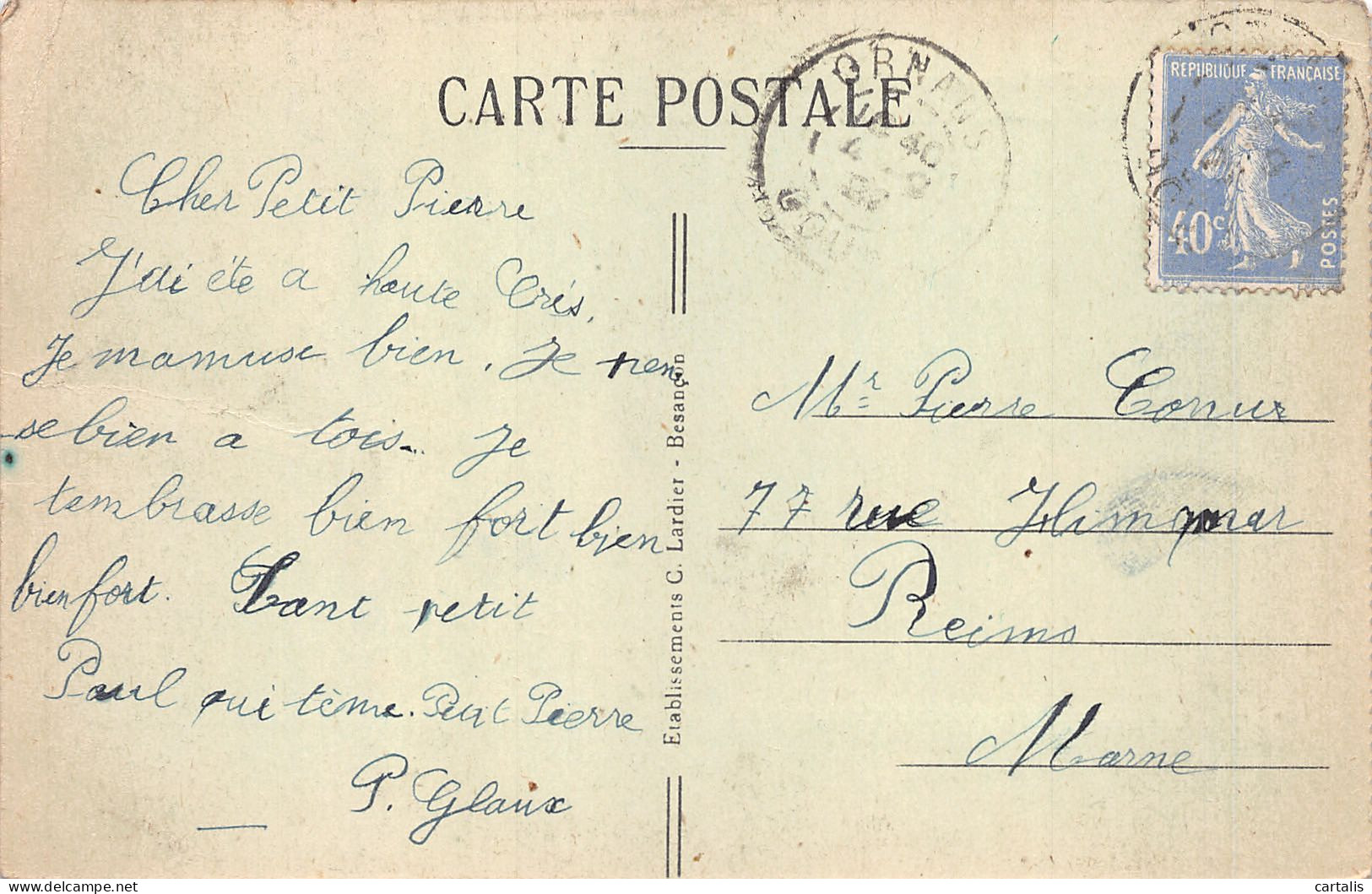 25-CLERON-N°4221-D/0379 - Other & Unclassified