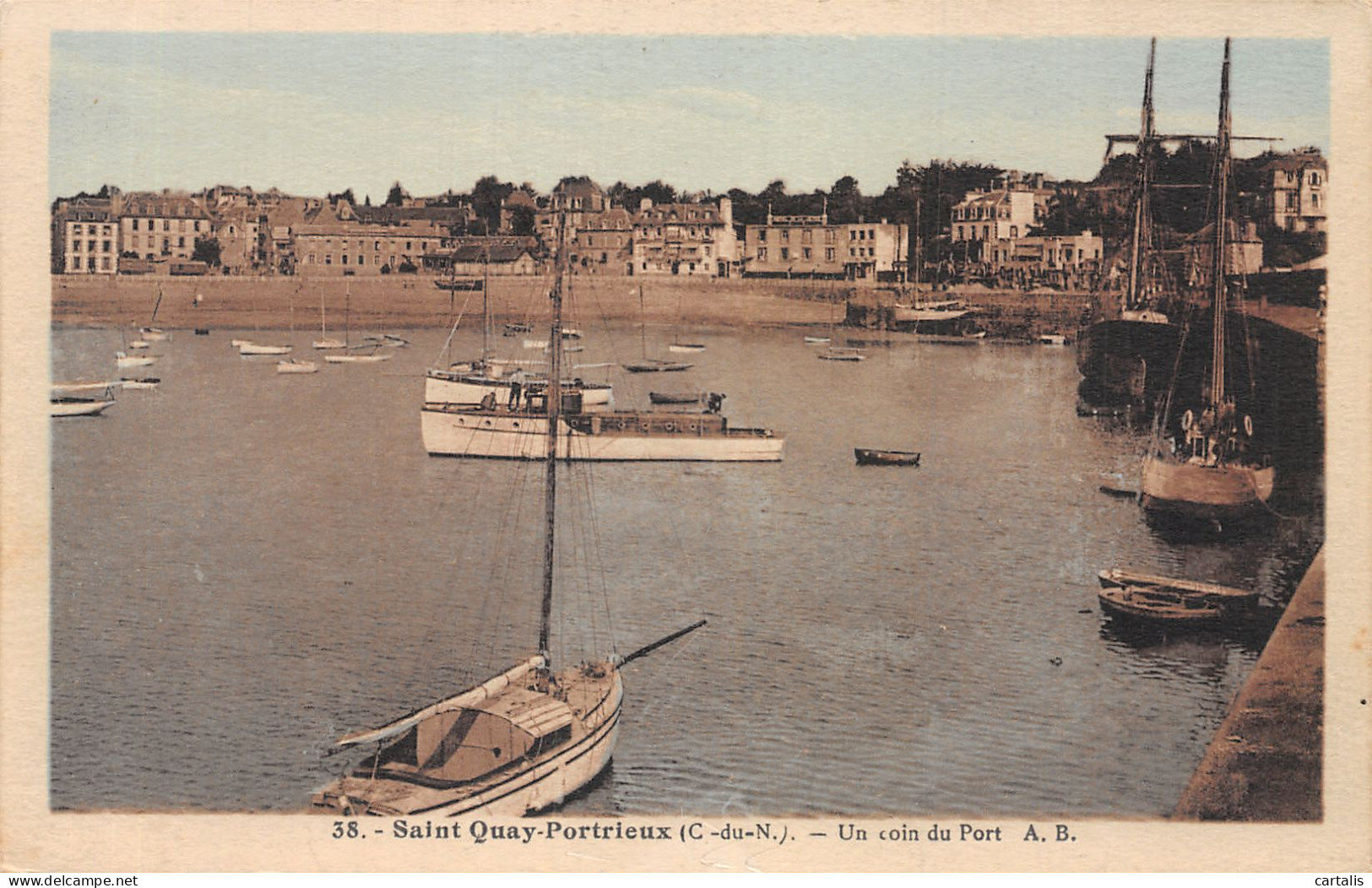 22-SAINT QUAY PORTRIEUX-N°4221-D/0261 - Saint-Quay-Portrieux