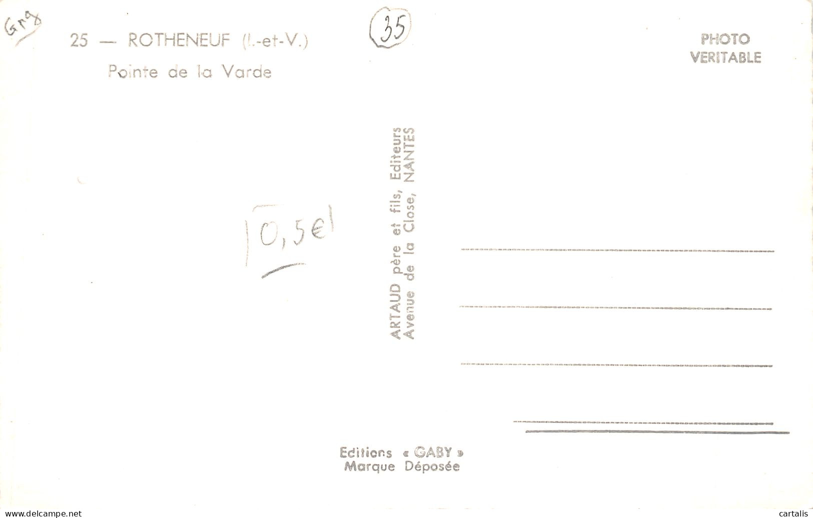 35-ROTHENEUF-N°4221-G/0337 - Rotheneuf