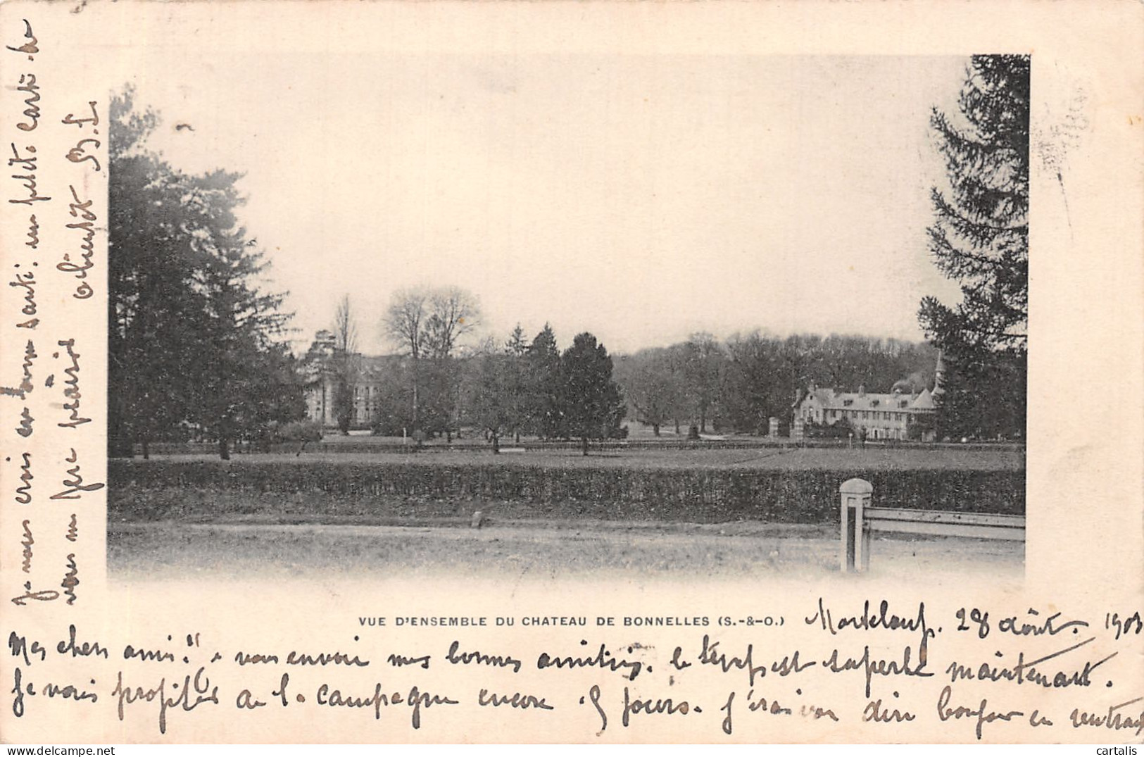 78-BONNELLES LE CHATEAU-N°4221-G/0235 - Other & Unclassified