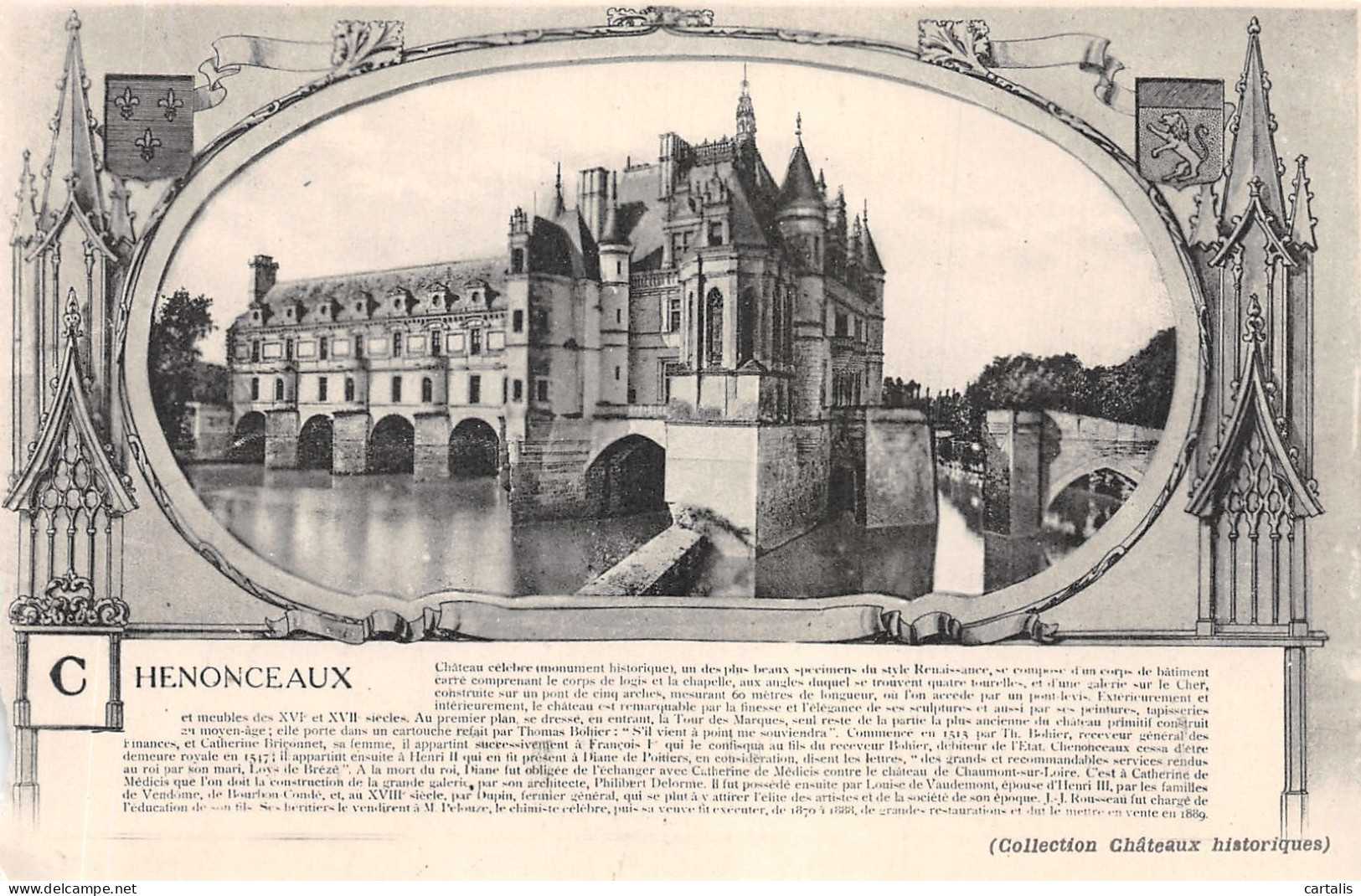 37-CHENONCEAUX-N°4221-G/0087 - Chenonceaux