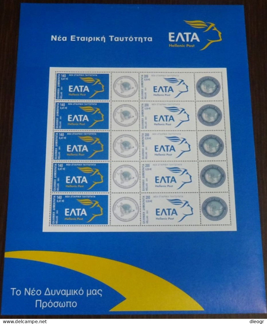 Greece 2003 Elta Identity Fast Walking Competition Personalized Sheet MNH - Neufs