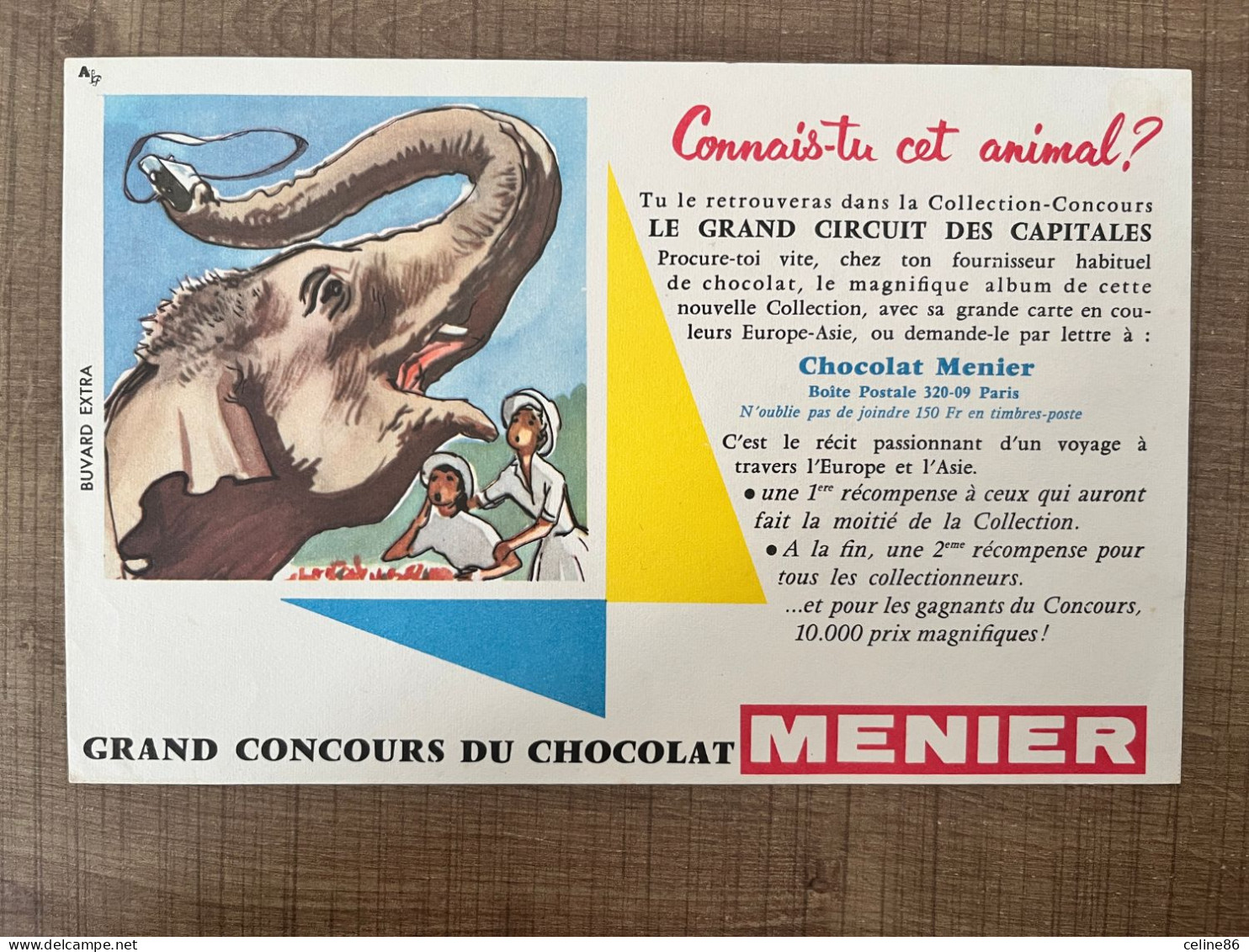 Grand Concours Du Chocolat MENIER  - Kakao & Schokolade