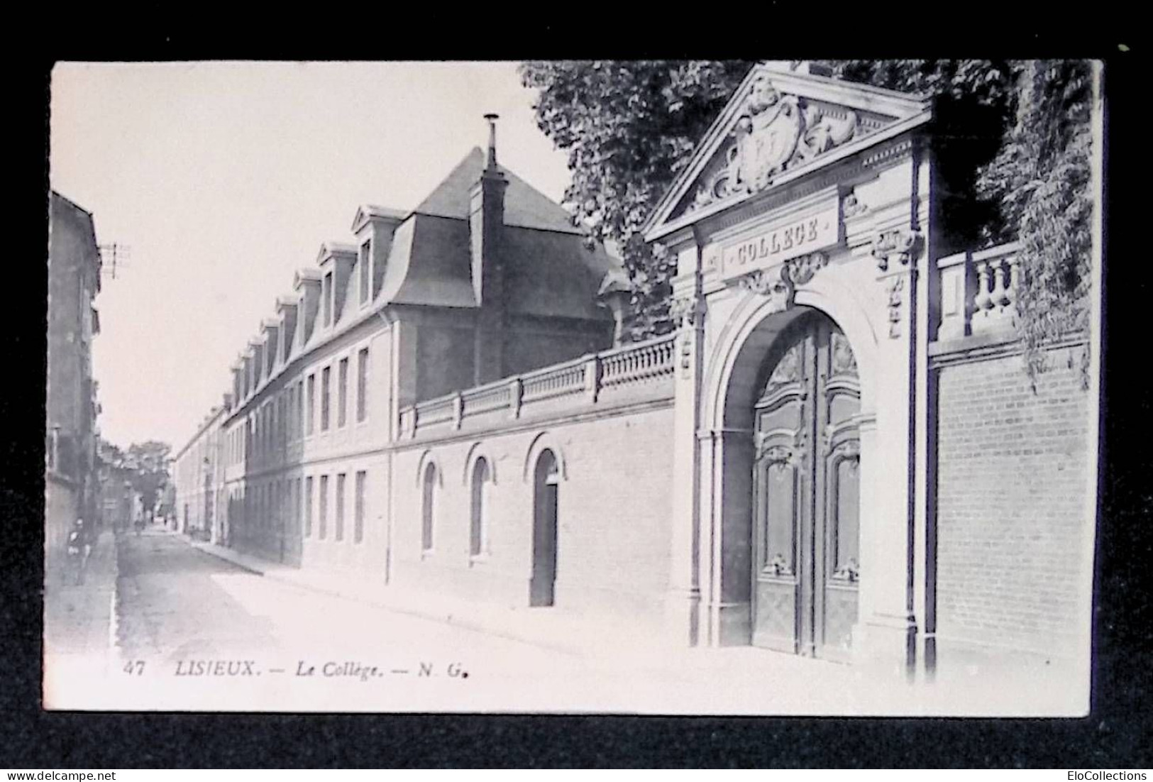 Cp, 14, Lisieux, Le Collége, écrite 1919 - Lisieux