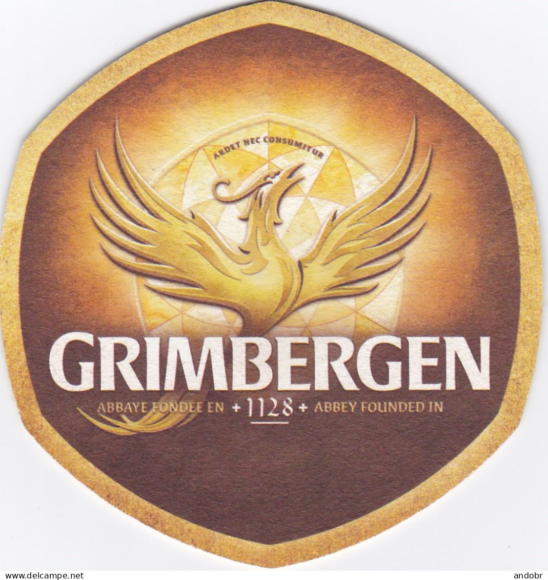 Beer Mat/coaster GRIMBERGEN From France - Bierdeckel