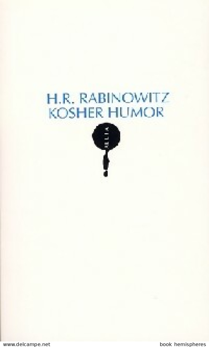 Kosher Humor (2008) De H.R. Rabinowitz - Natur