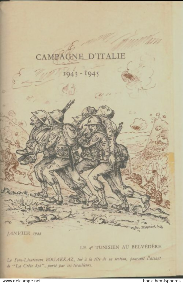 Campagne D'Italie 1943-1945 (0) De Collectif - War 1939-45