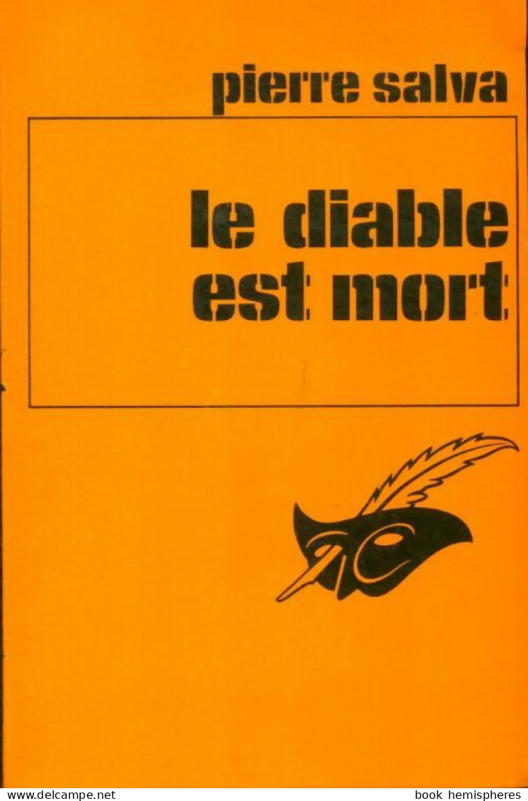 Le Diable Est Mort (1980) De Pierre Salva - Other & Unclassified