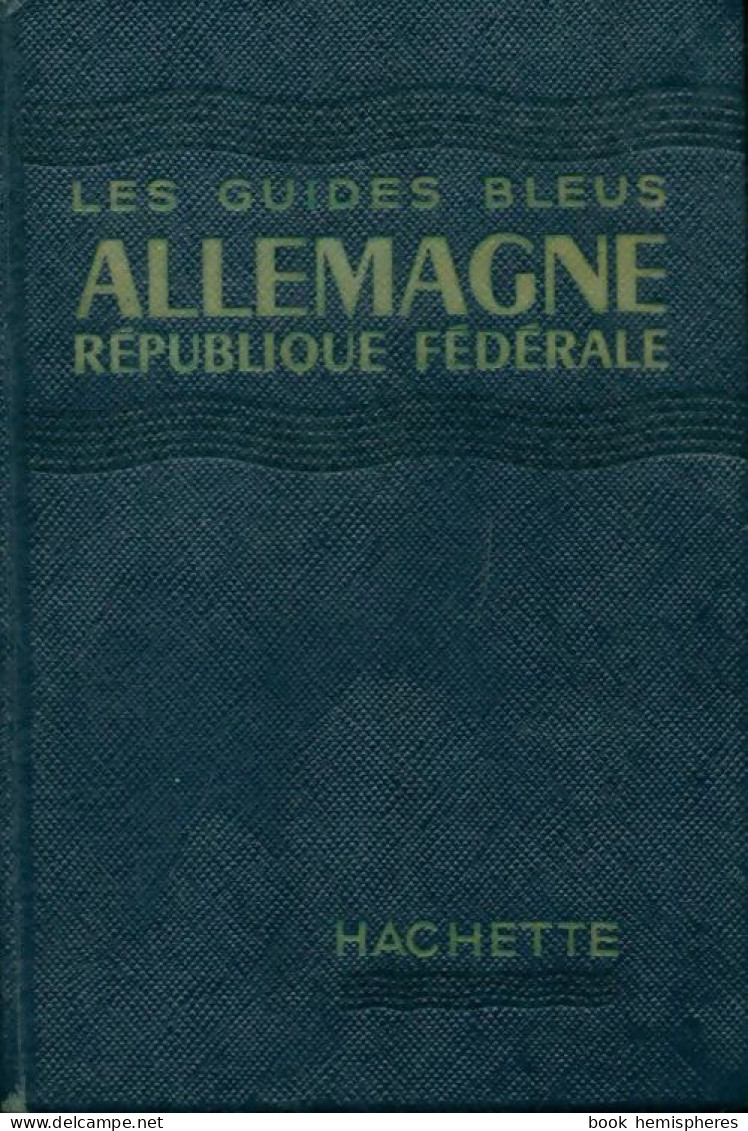 Allemagne République Fédérale (1961) De Collectif - Tourismus