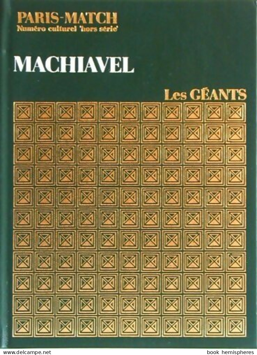 Machiavel (1970) De Collectif - Andere & Zonder Classificatie