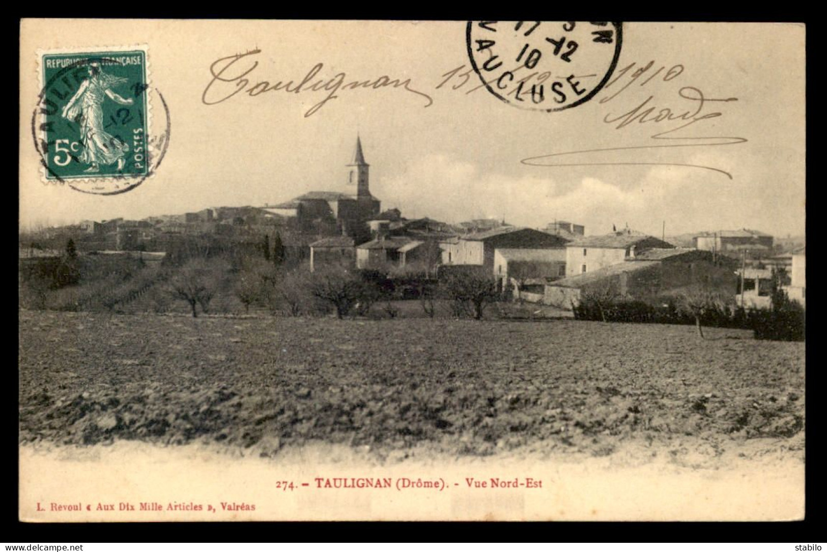 26 - TAULIGNAN - VUE NORD-EST - Other & Unclassified