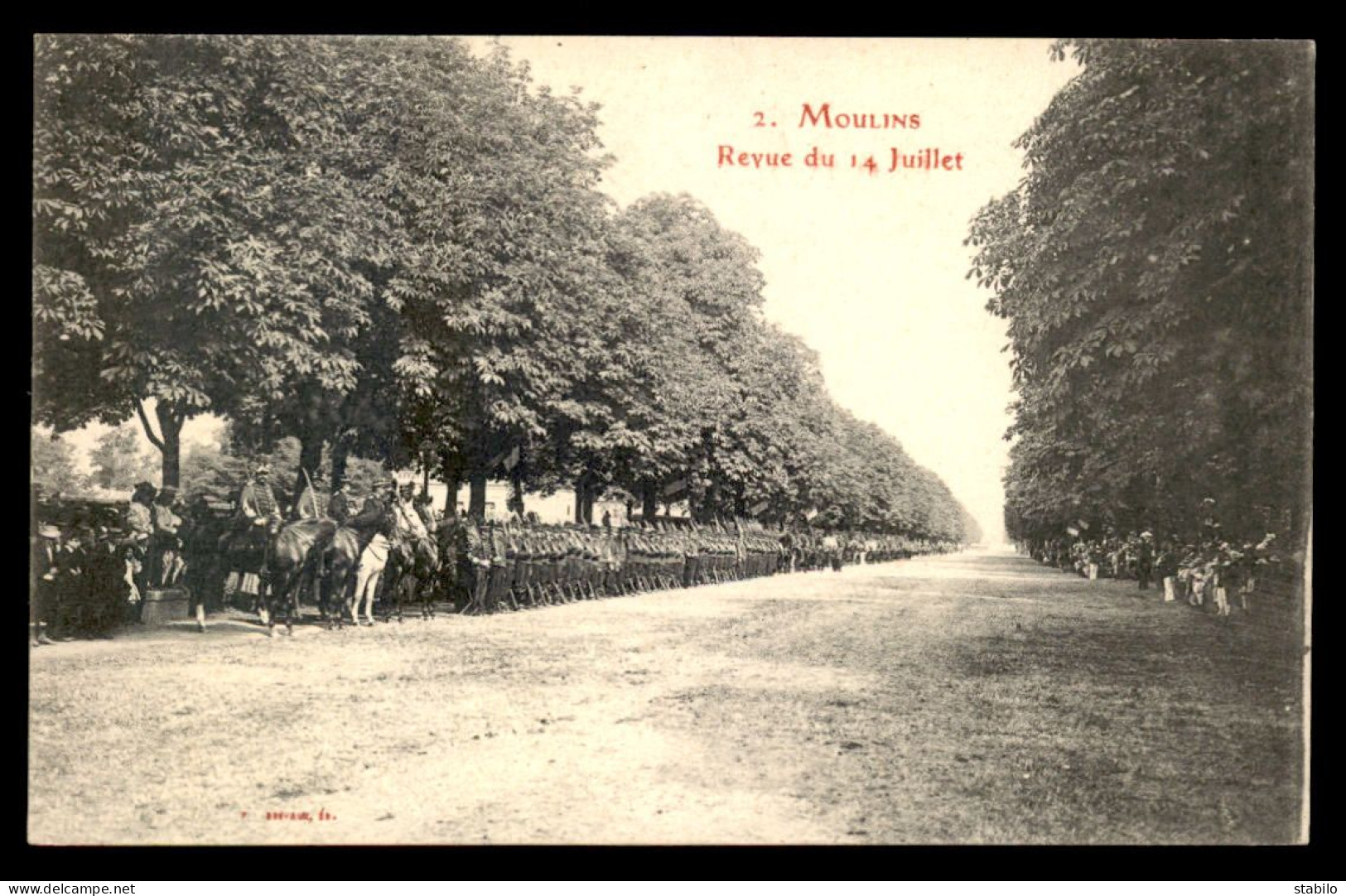 03 - MOULINS - REVUE DU 14 JUILLET - Moulins