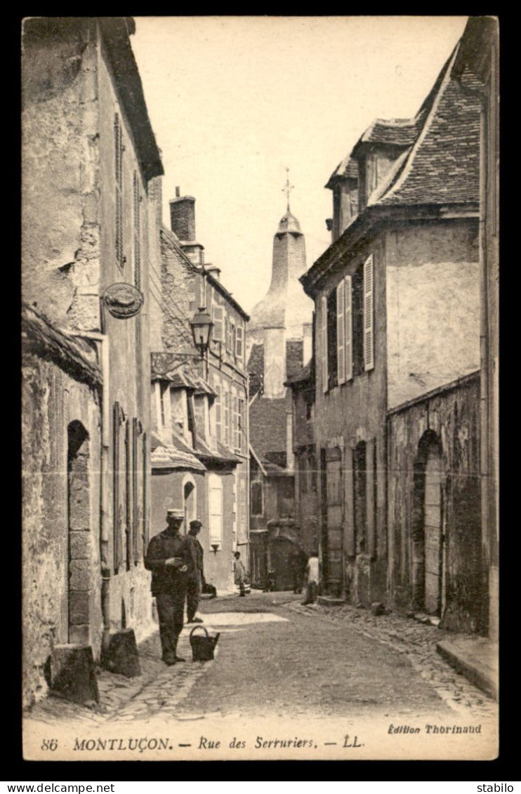 03 - MONTLUCON - RUE DES SERRURIERS - Montlucon